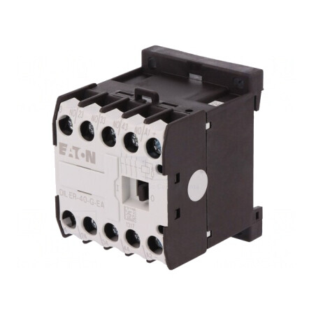 Contactor 4P NO 24VDC 6A DIN DILER-40-G-EA | Electronic-mag.ro | Componente Electronice