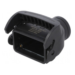 Carcasă pentru Conectori HDC Han-Eco B 10B Drept | Electronic-mag.ro | Componente Electronice