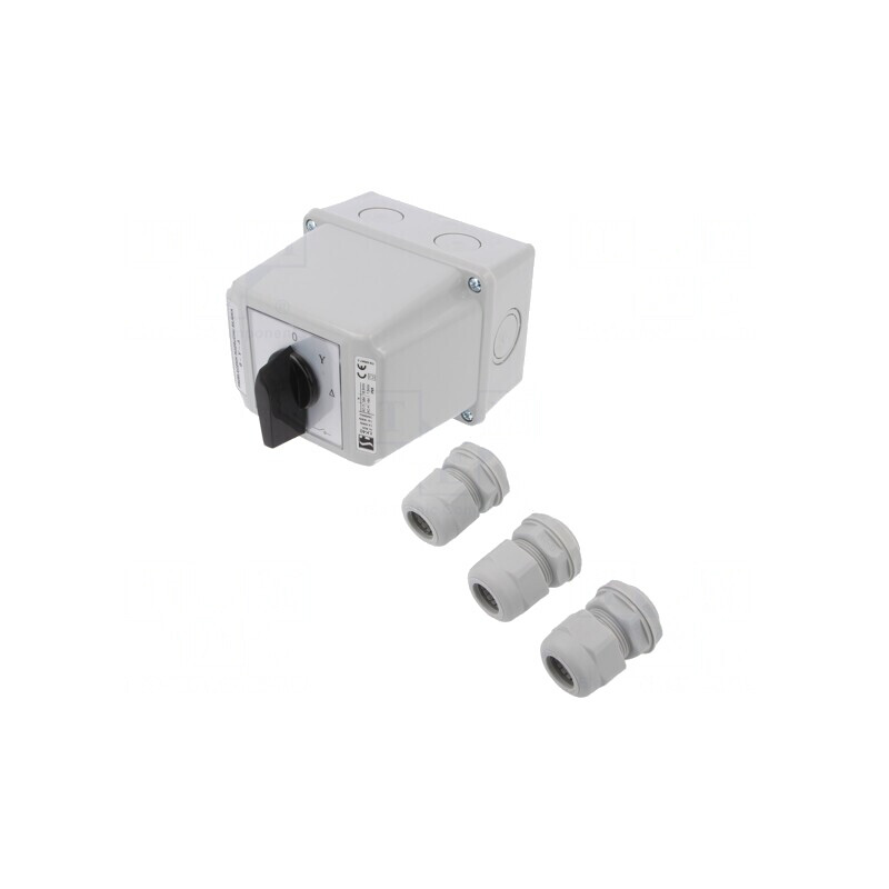 Comutator cu Came Stea-Triunghi 40A 3 Pozitii | Electronic-mag.ro | Componente Electronice