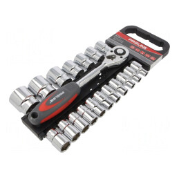 Set Chei Tubulare Hexagonale 19 Bucăți | Electronic-mag.ro | Componente Electronice