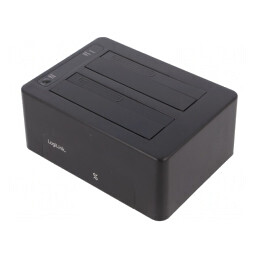 Stație de Andocare USB Neagră | Electronic-mag.ro | Componente Electronice