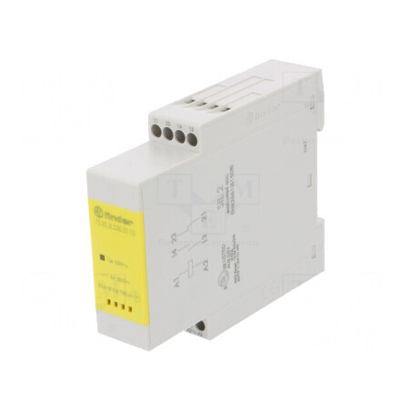 Releu de Siguranță 230VAC, 2 Ieșiri, IP20 | Electronic-mag.ro | Componente Electronice