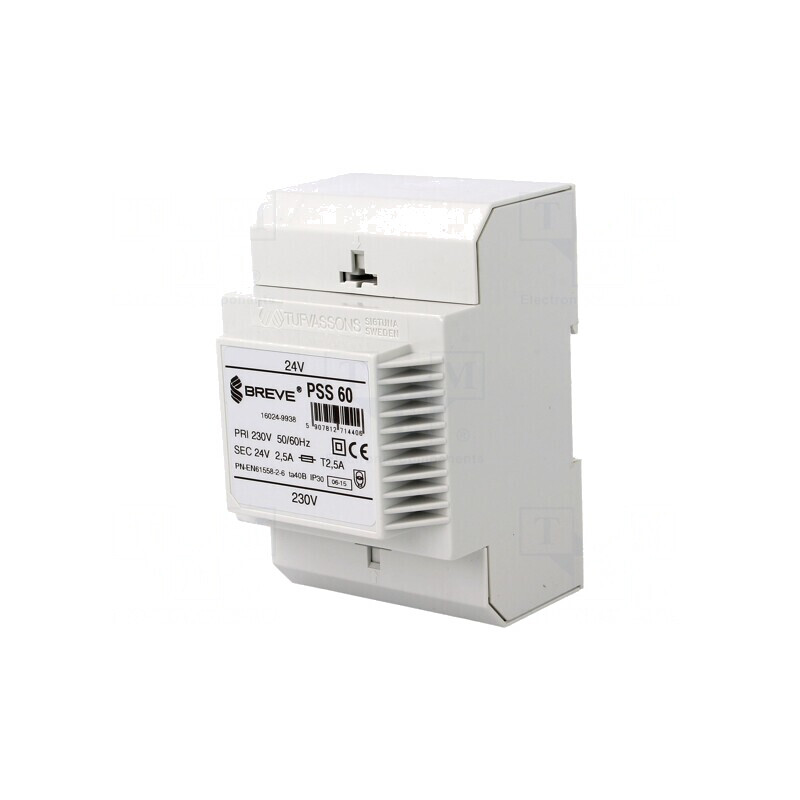 Transformator 60VA 230V AC 24V | Electronic-mag.ro | Componente Electronice