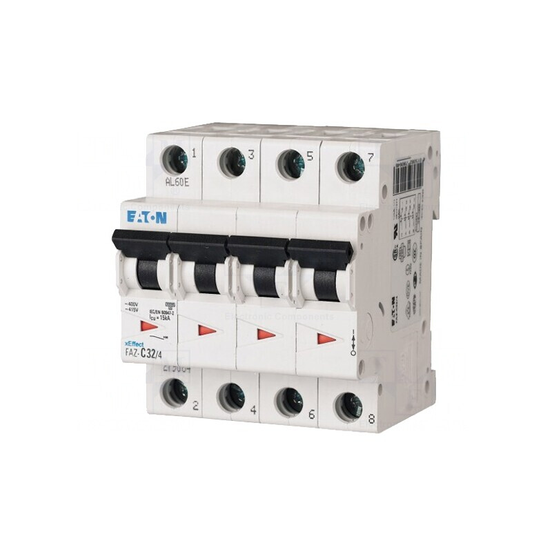 Întrerupător Supracurent 16A 230/400V 3 Poli | Electronic-mag.ro | Componente Electronice