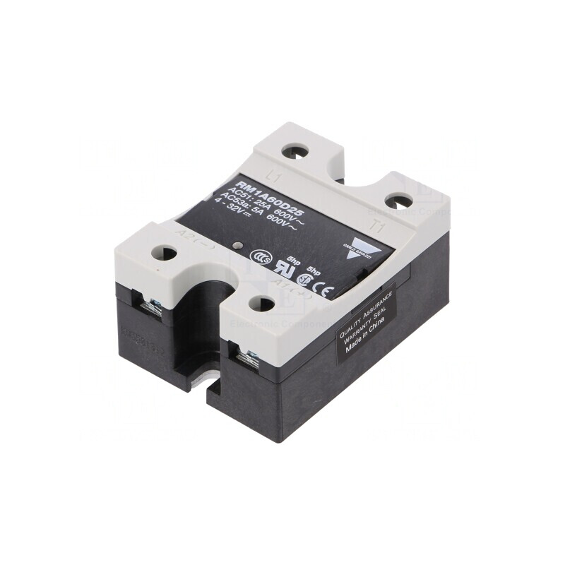 Releu Semiconductor 1-fazat 25A 42-660VAC | Electronic-mag.ro | Componente Electronice