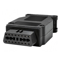 Conector OBD II Negru pentru Diagnosticare 10A | Electronic-mag.ro | Componente Electronice