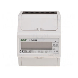 Contor Digital LCD 1-Fază pentru Șină DIN LE-01M | Electronic-mag.ro | Componente Electronice