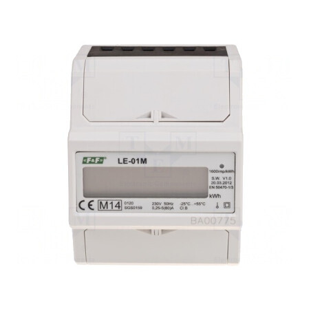 Contor Digital LCD 1-Fază pentru Șină DIN LE-01M | Electronic-mag.ro | Componente Electronice