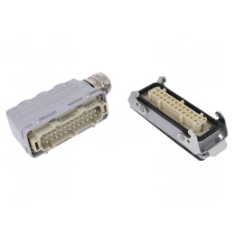 Conector HDC Tată-Mamă 24P E24 | Electronic-mag.ro | Componente Electronice
