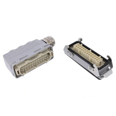 Conector HDC Tată-Mamă 24P E24 | Electronic-mag.ro | Componente Electronice