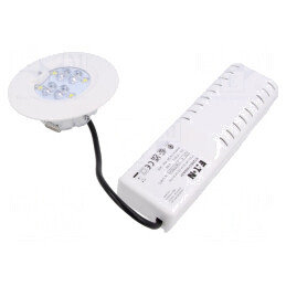 Lampă: corp de iluminat de urgenţă LED | RoundTech | IP44 | albă | RT2RSO150SA3H