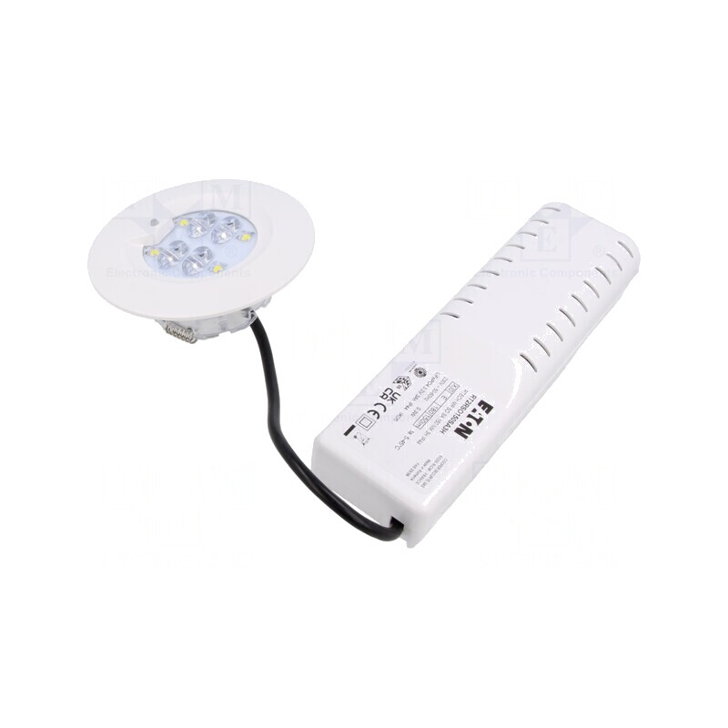 Lumină de Urgență LED RoundTech IP44 Albă