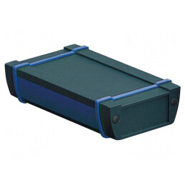 Carcasă Desktop Aluminiu ALUSTYLE X 98.5mm Y 150mm Z 32.8mm | Electronic-mag.ro | Componente Electronice