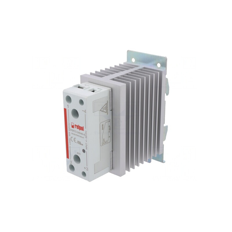 Releu semiconductor 40A 1-fazat 24-280VAC | Electronic-mag.ro | Componente Electronice