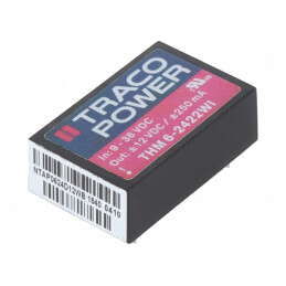Convertor DC/DC 6W 9-36V la 12V/-12V DIP24 | Electronic-mag.ro | Componente Electronice
