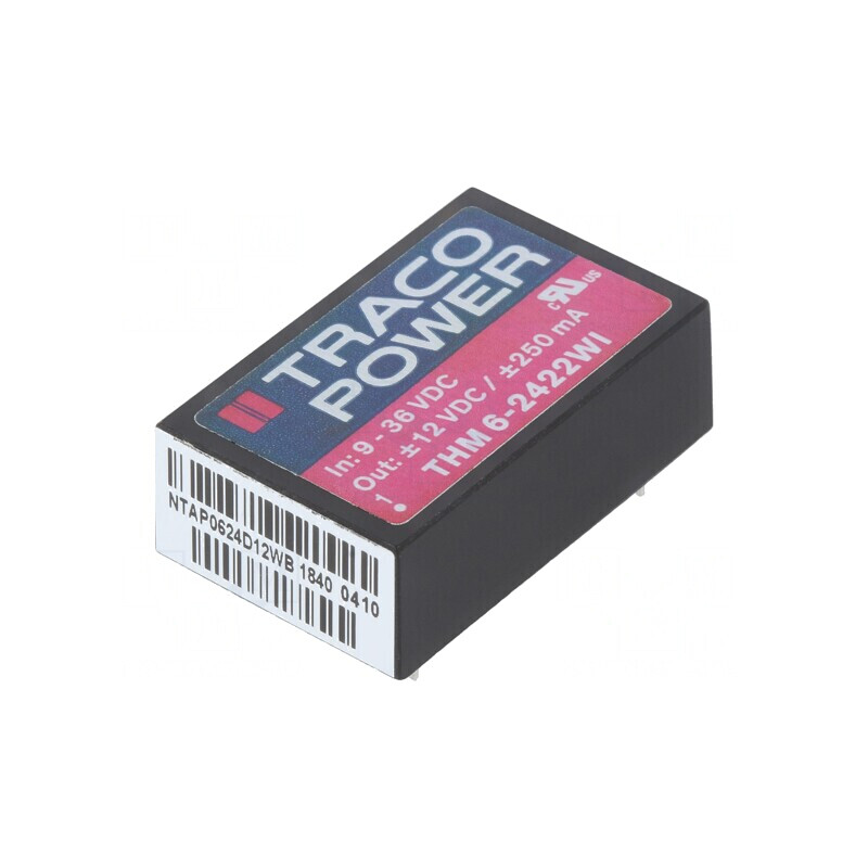 Convertor DC/DC 6W 9-36V la 12V/-12V DIP24 | Electronic-mag.ro | Componente Electronice Convertor DC/DC 6W 9-36V la 12V/-12V DIP24 | Electronic-mag.ro | Componente Electronice