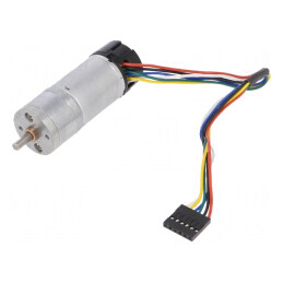 Motor DC cu Codificator și Transmisie HP 12V 47:1 Metal | Electronic-mag.ro | Componente Electronice