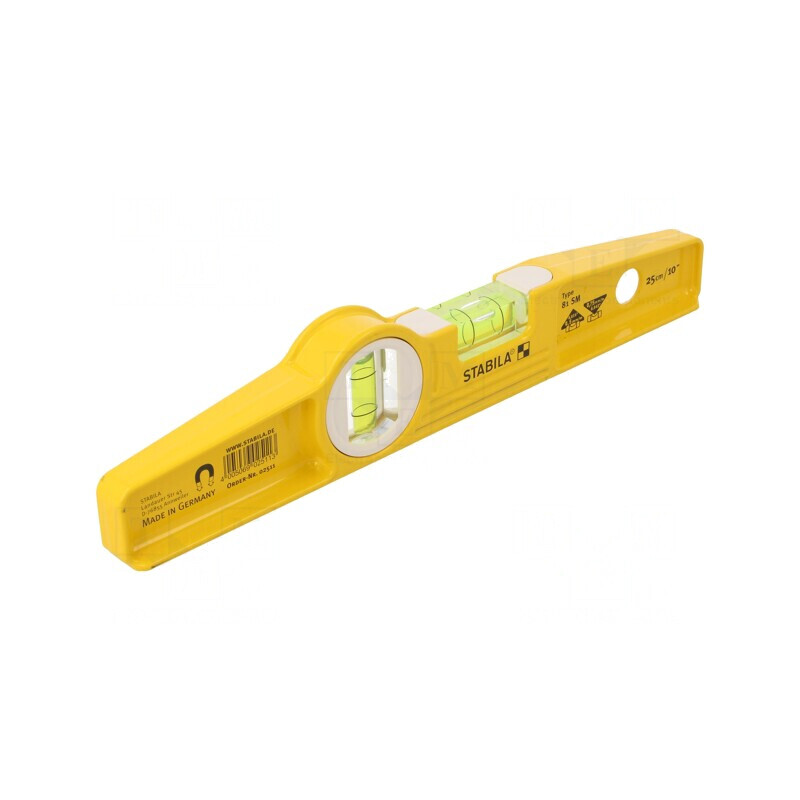 Nivelă de 0,25m cu Toc pentru Curea | Electronic-mag.ro | Componente Electronice