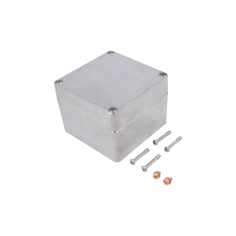 Carcasă universală aluminiu IP68 120x122x91 mm | Electronic-mag.ro | Componente Electronice
