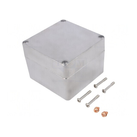 Carcasă universală aluminiu IP68 120x122x91 mm | Electronic-mag.ro | Componente Electronice