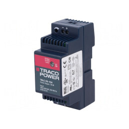 Alimentator Pulsatoriu DIN 25W 24V DC 1.05A | Electronic-mag.ro | Componente Electronice