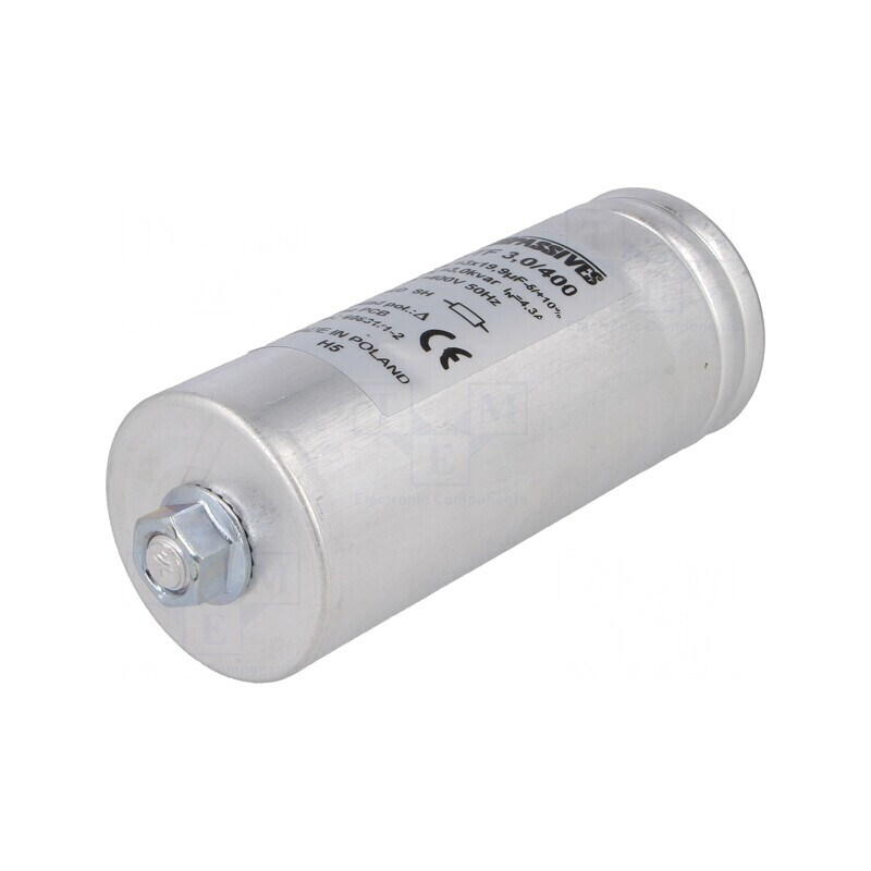 Condensator Trifazat Polipropilenă 3kVAR 400V 50Hz | Electronic-mag.ro | Componente Electronice