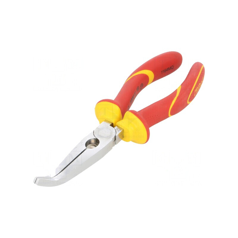 Clești Izolați Curbați Plați 200mm | Electronic-mag.ro | Componente Electronice