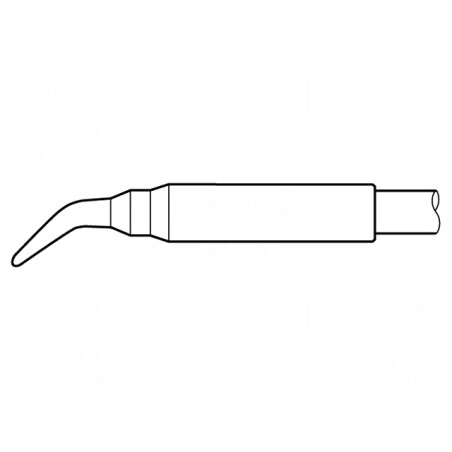 Vârf con îndoit 0,3mm | Electronic-mag.ro | Componente Electronice