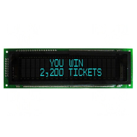 Afișaj VFD Alfanumeric 20x2 Verde | Electronic-mag.ro | Componente Electronice