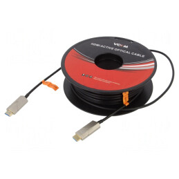 Cablu HDMI 2.0 Optic cu Mufe PVC HDCP 2.2 | Electronic-mag.ro | Componente Electronice