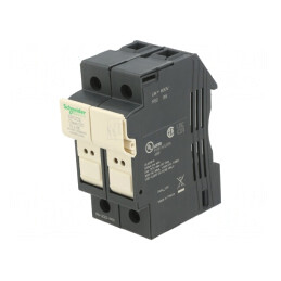 Suport Siguranță Șină DIN 2 Poli | Electronic-mag.ro | Componente Electronice