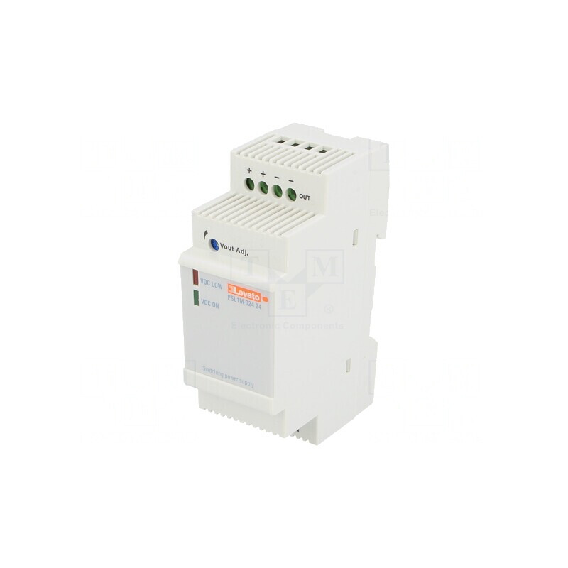 Alimentator Pulsatoriu DIN 24W 24VDC 1A | Electronic-mag.ro | Componente Electronice