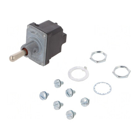 Comutator Basculant DPDT 10A/230VAC IP67 | Electronic-mag.ro | Componente Electronice