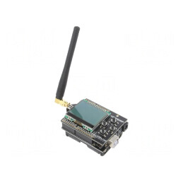 Kit evaluare ATMEGA328 cu soclu și șir pini RFM HOPEDUINO | Electronic-mag.ro | Componente Electronice