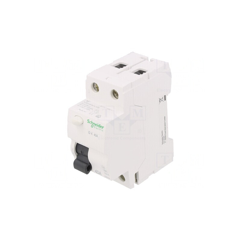 Întrerupător diferenţial 40A 30mA 2P 400VAC | Electronic-mag.ro | Componente Electronice