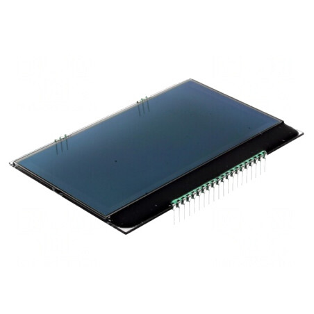 Afișaj LCD Grafic 240x128 FSTN Negative Negru 94x63.5mm | Electronic-mag.ro | Componente Electronice