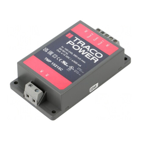 Alimentator încastrabil 15W 15VDC 500mA | Electronic-mag.ro | Componente Electronice