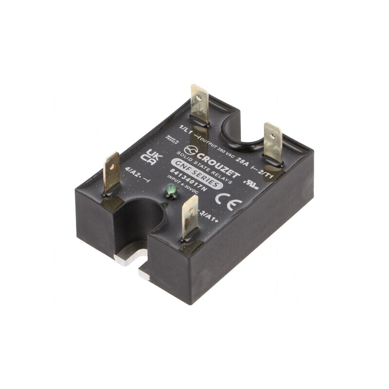 Releu semiconductor 1-fazat 25A 4-30VDC 24-280VAC | Electronic-mag.ro | Componente Electronice Releu semiconductor 1-fazat 25A 4-30VDC 24-280VAC | Electronic-mag.ro | Componente Electronice