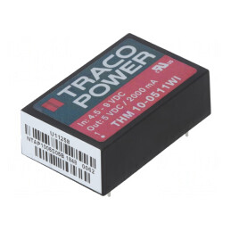 Convertor DC/DC 10W 4.5-9V la 5V 2A DIP24 | Electronic-mag.ro | Componente Electronice