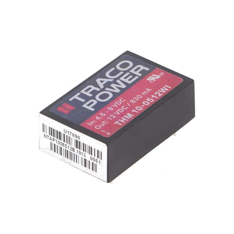 Convertor DC/DC 10W 4.5-9V la 12V 830mA DIP24 THM | Electronic-mag.ro | Componente Electronice Convertor DC/DC 10W 4.5-9V la 12V 830mA DIP24 THM | Electronic-mag.ro | Componente Electronice