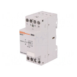 Contactor 4-Poli 32A 24V NC NO x3 | Electronic-mag.ro | Componente Electronice