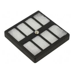 Filtru 80x80mm FF 80 85x85x14mm | Electronic-mag.ro | Componente Electronice