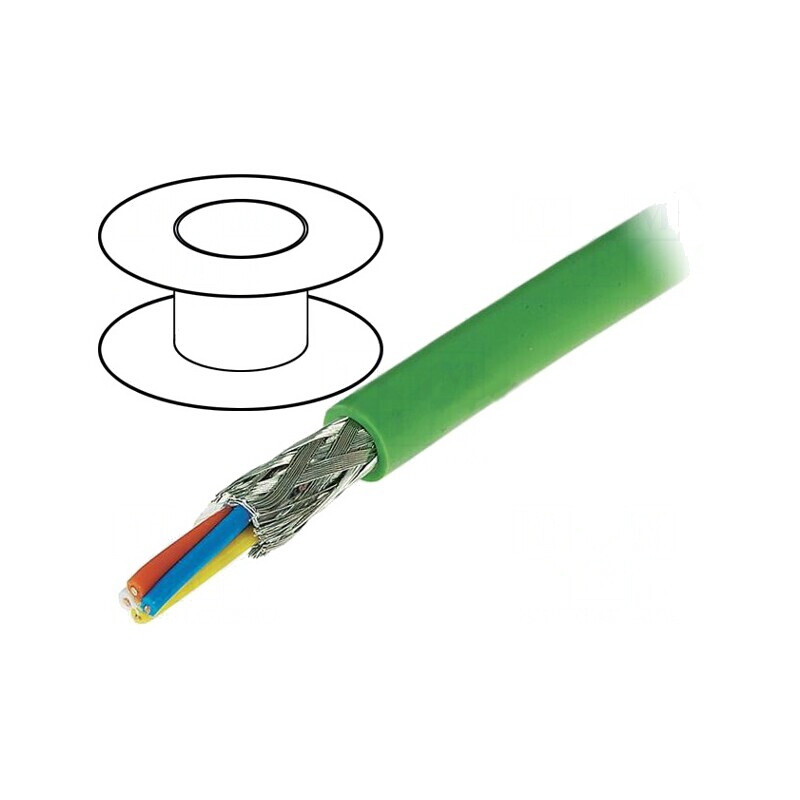 Cablu Ethernet Industrial PROFINET PVC 4x22AWG 5 Sârmă | Electronic-mag.ro | Componente Electronice Cablu Ethernet Industrial PROFINET PVC 4x22AWG 5 Sârmă | Electronic-mag.ro | Componente Electronice