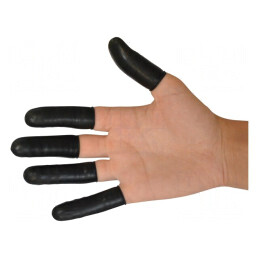 Mănuși degete ESD Cleanroom Latex L - 1440 buc