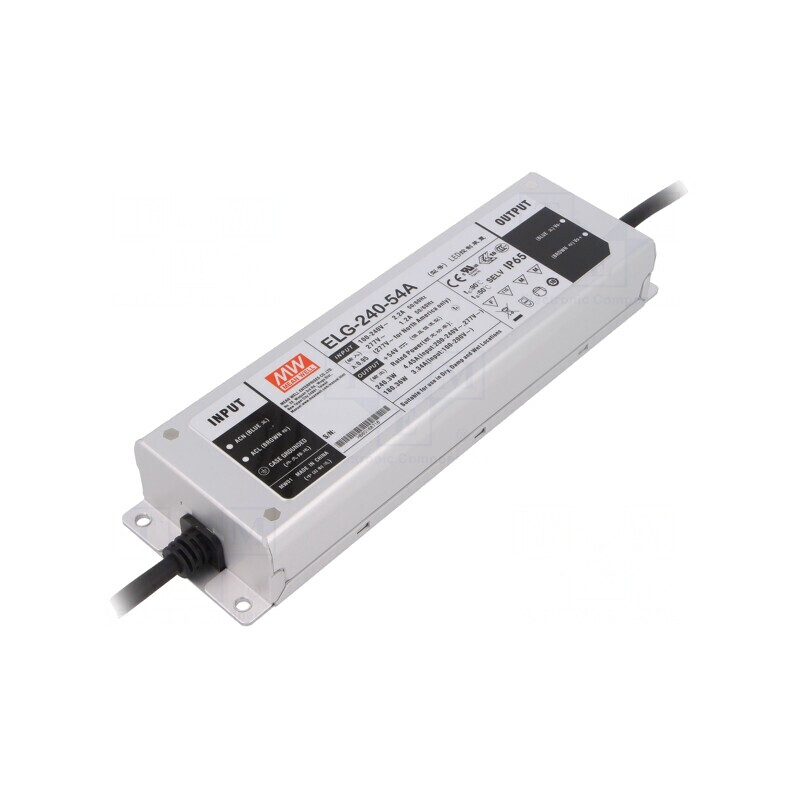 Alimentator LED 240W 54V 2,23-4,45A 100-305VAC | Electronic-mag.ro | Componente Electronice Alimentator LED 240W 54V 2,23-4,45A 100-305VAC | Electronic-mag.ro | Componente Electronice