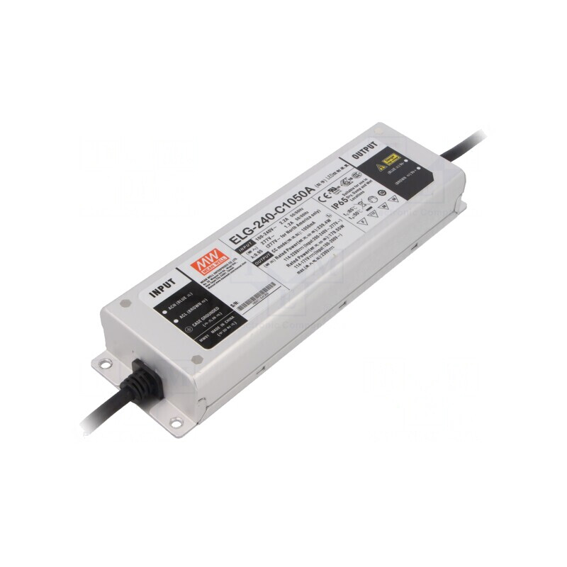 Alimentator LED 240W IP65 114-228VDC 525-1050mA | Electronic-mag.ro | Componente Electronice Alimentator LED 240W IP65 114-228VDC 525-1050mA | Electronic-mag.ro | Componente Electronice