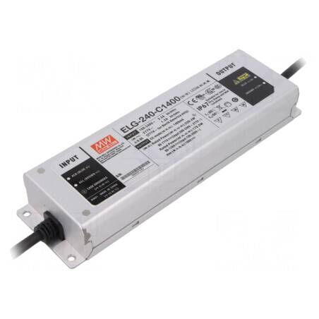 Alimentator LED 239,4W 1400mA IP67 | Electronic-mag.ro | Componente Electronice