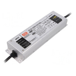 Alimentator LED 241.5W 57-115VDC 2100mA IP67 | Electronic-mag.ro | Componente Electronice