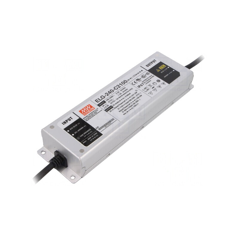 Alimentator LED 241.5W 57-115VDC 2100mA IP67 | Electronic-mag.ro | Componente Electronice Alimentator LED 241.5W 57-115VDC 2100mA IP67 | Electronic-mag.ro | Componente Electronice