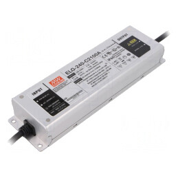 Alimentator LED 240W IP65 57-115VDC 1050-2100mA | Electronic-mag.ro | Componente Electronice